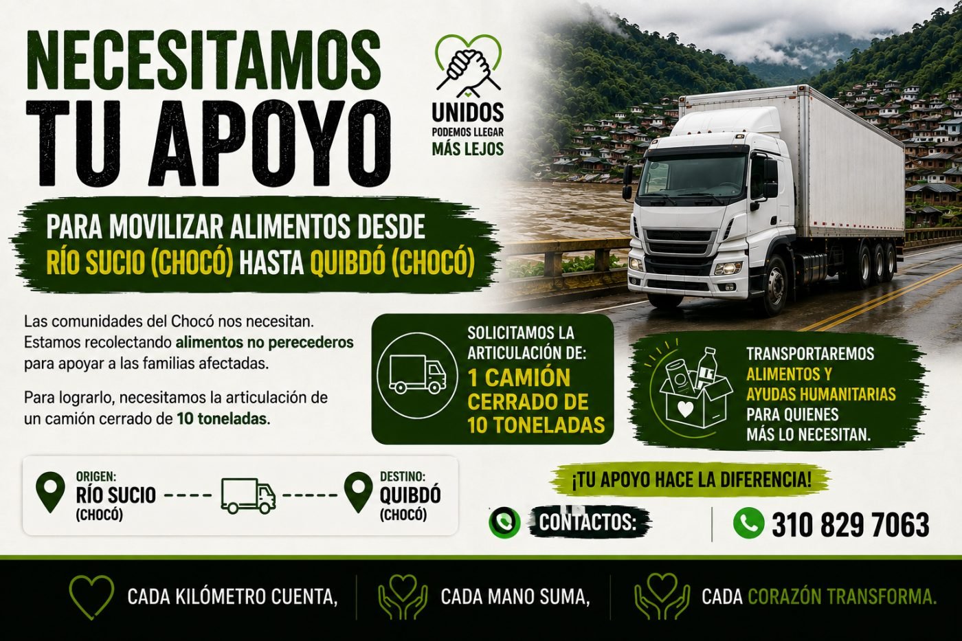 🚨 ¡NECESITAMOS TU APOYO!
